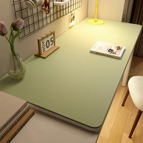 DeskShield — Waterproof Leather Desk Protector for Clean Setups