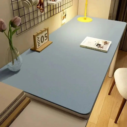 DeskShield — Waterproof Leather Desk Protector for Clean Setups