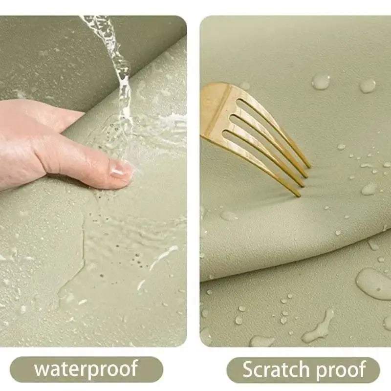 DeskShield — Waterproof Leather Desk Protector for Clean Setups