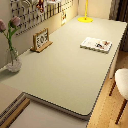 DeskShield — Waterproof Leather Desk Protector for Clean Setups