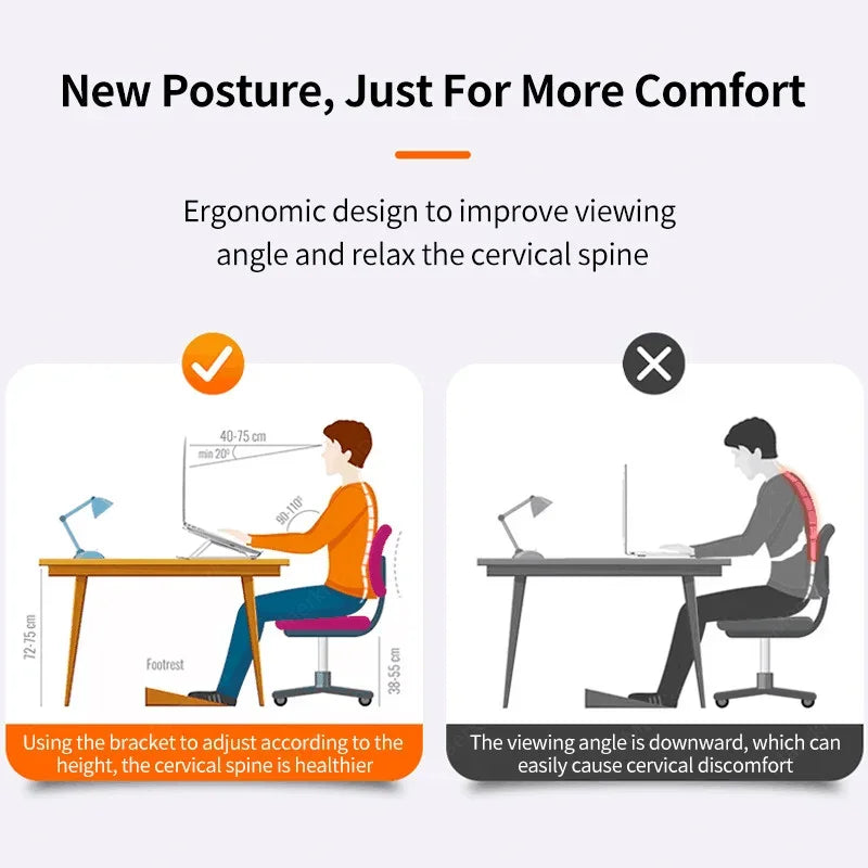 LiftDesk — Foldable Laptop Stand for Remote Workers