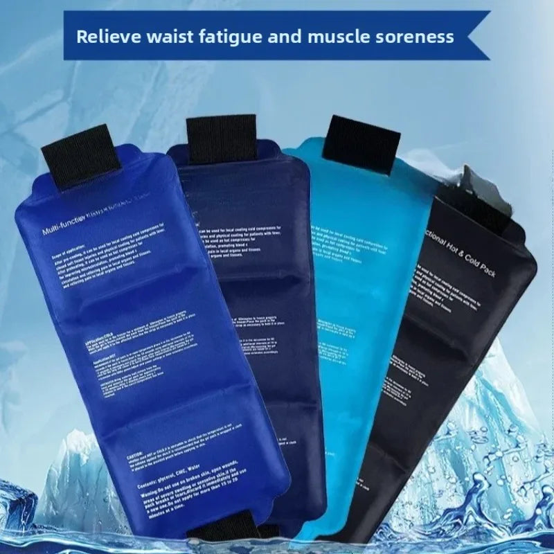 Wearable Ice Pack for Injuries Hot & Cold Therapy Wrap Reusable Gel