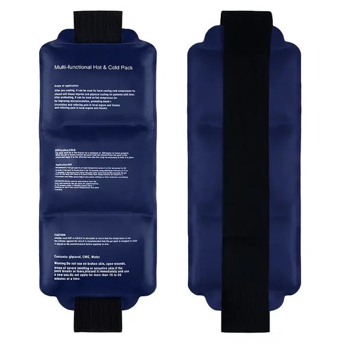 Wearable Ice Pack for Injuries Hot & Cold Therapy Wrap Reusable Gel